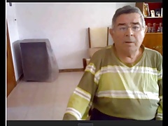 spanish grandpa show cock