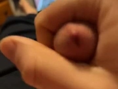 Hotwife milking off to flick of gf romping big black cock