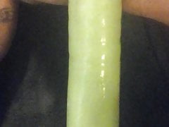 Huge dildo wrecking my ass