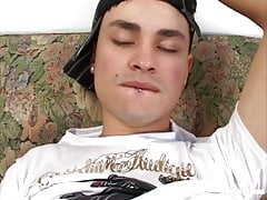 Latin Twink Omar Beats His Meat