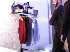 Church boy caught wanking by two big dick gay priests