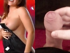 Having a wank over Erica Campbell and her amazing tits