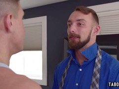 Hetero hunk Dalton Riley surrenders to anal invasion by his gay stepbrother