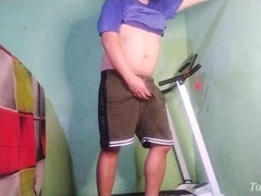 Sweat, masturbation, mature