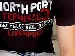 Twink spanked for smoking by his friend