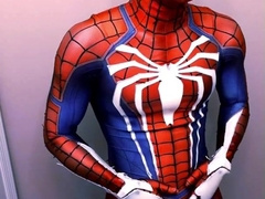 Guyzentai's Spiderman tries to get off with no help from his own weenie