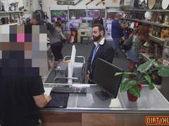 Watch this hot muscle guy cum hard while getting his mouth and ass stuffed with cum