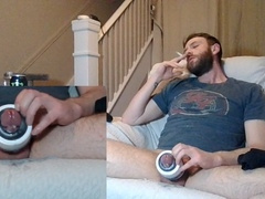 Fleshlight, male solo cum, masturbate