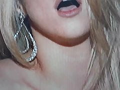 Shakira cum tribute on her sexy mouth