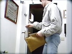 Young Jeans Guy gets Dildo by Mail (90's Vintage)