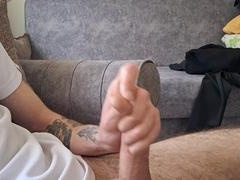 I'm getting myself all lubed up at home part two