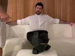 Boss feet worshiped