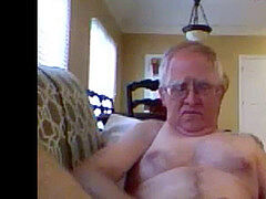 granddad jism on webcam