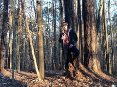 nineteen Yr elderly Jesse Gold Milks off in the Forest in Cowboy Shoes, Jeans, and Flannel