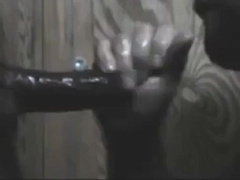 BBC Getting Sucked Through Glory hole & Swallows Cum 2