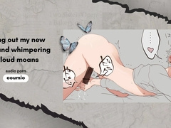 attempting out my fresh playthings with whining and noisy moans~