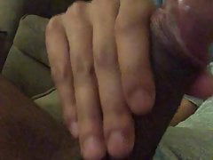 Jerking off my cock showing ass 2