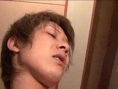 Incredible Asian homosexual dudes in Crazy masturbation, rimming JAV video