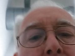 Daddy strokes on cam