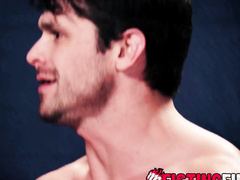 Hunk captive Grant Ducati willingly complies with his masters commands