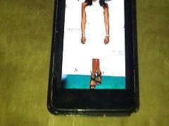 Cum on Naomi Campbell Sexy Feet