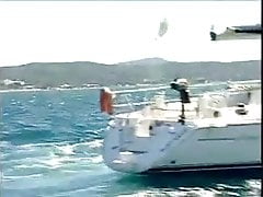 young men fucking on a boat