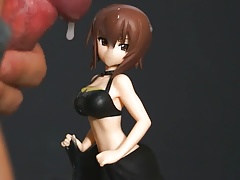 figure bukkake(SOF) maho nishizumi(swimsuit)