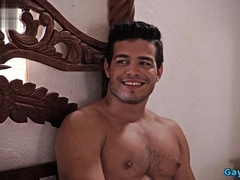 Watch this huge weenie getting his ass drilled and cummed in this wild anal romp