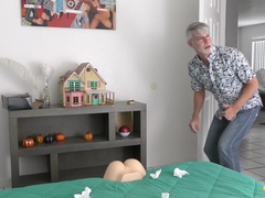Richard Lennox Raw Fucks His Stepsons Ass Toy In The Bedroom