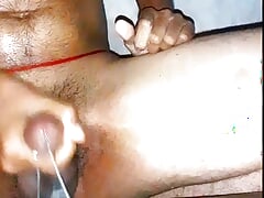 Bathroom cumshot and pissing by indian sexy gay boy...