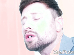 Charlie Cherry uses toys & shaft to dominate Drew Dixon