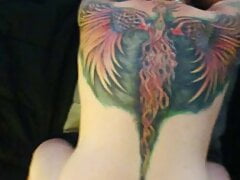 Tatted Fem Bubble Butt White Boy vs BBC