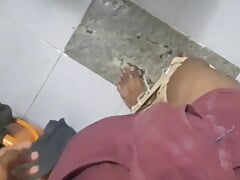 Masterbating During Washing Clothes