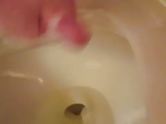 Pissing and Intense Cum