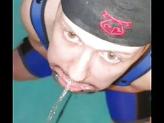GAGGED PISS PIG