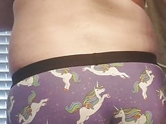 Chubby boy ageplays for daddy with nipple clamps on