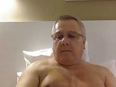 Dad Jacking His Dick