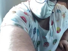 Chub jizzes on the instruct