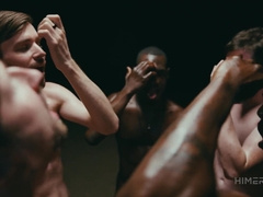 Youngster Bukkake’d By Muscle Boys