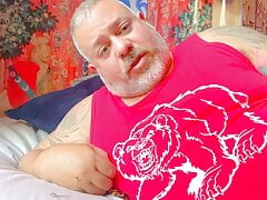 Your messages caused daddy bull chub bear to jack off and cum