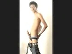 Asian Muscle On Webcam