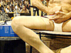 Queer, panty cum, fellow