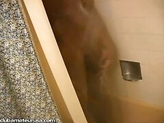 A perfect ten INCHES! Dear gawd, in all of my time in this industry, Nate has the biggest cawk that I've filmed.