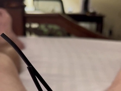 Outrageous my guts with a pecker electrode