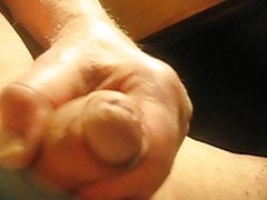 72yrold Grandpa 177 uncut chub wank solo closeup close cock