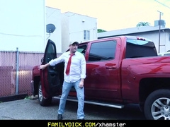 familyDick - Step-dad Plows His Guy In A Hotel Bedroom