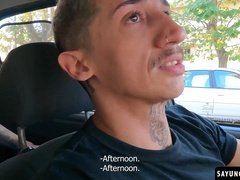 Milo Star gives his cock-squeezing bootie loosely to his kinky driver Crixxx Nie