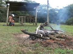 BRAZILIAN COWBOY LUVS ANAL INVASION - WITHOUT A LOVE GLOVE