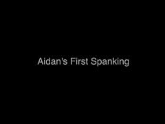 Blonde Straight Boy Spanked Over a Gay Man's Knee