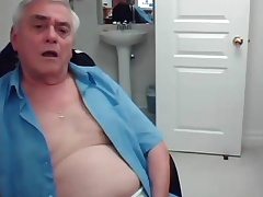 grandpa cum on cam